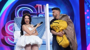 Maria Parrado y An&iacute;bal G&oacute;mez en Tu cara me suena