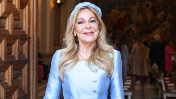 Ana Obreg&oacute;n en la boda de Marta Garc&iacute;a Obreg&oacute;n