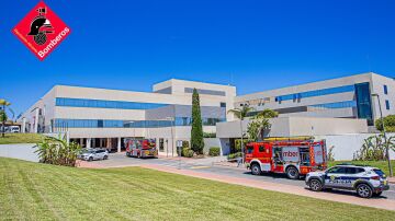 Imagen del Hospital de Torrevieja, donde se ha registrado el incendio