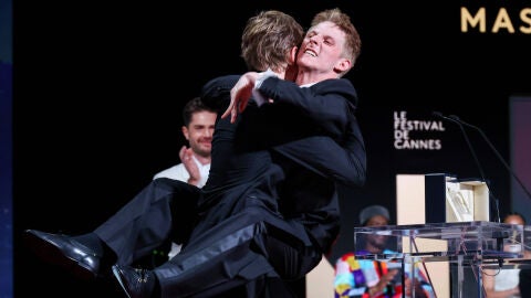 Emmanuel Macchia y Valentin Campagne, ganadores del premio al Mejor Actor en Cannes