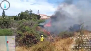 Diez incendios registrados en Andaluc&iacute;a y Extremadura este fin de semana