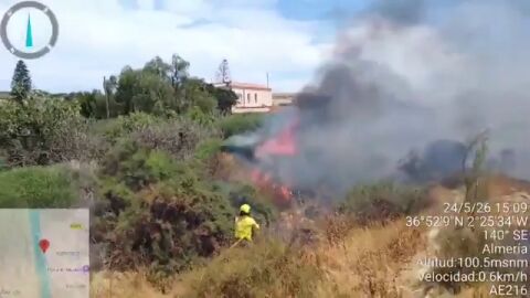 Diez incendios registrados en Andaluc&iacute;a y Extremadura este fin de semana