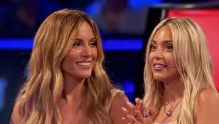 Edurne y Ana Mena en La Voz Kids