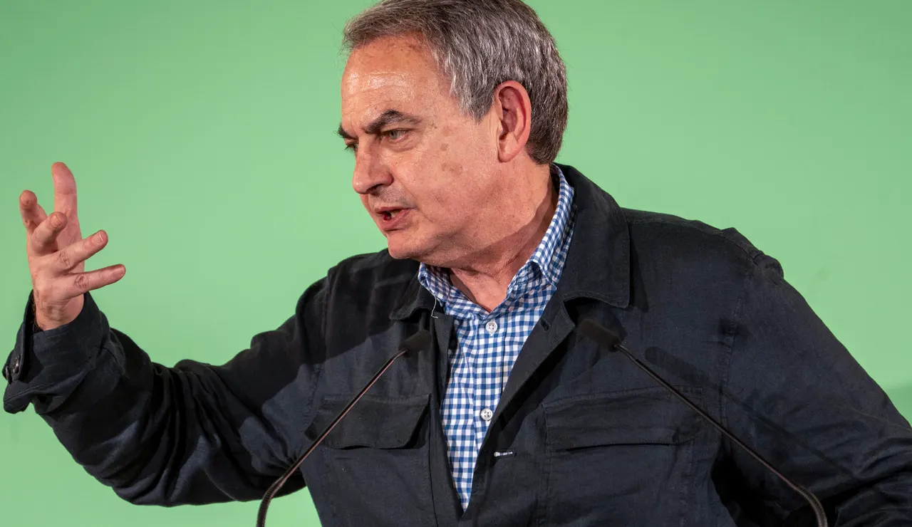 Imagen del expresidente José Luis Rodríguez Zapatero
