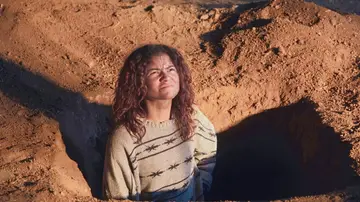Zendaya como Rue en la temporada 3 de Euphoria Zendaya como Rue en la temporada 3 de Euphoria