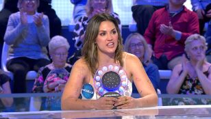 El &lsquo;parto&rsquo; de Michelle Calv&oacute; en La Pista: &iexcl;con lo f&aacute;cil que Roberto Leal le pone la canci&oacute;n!