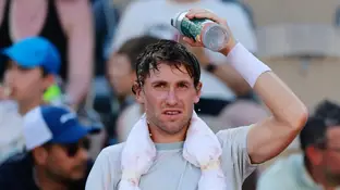 El sufrimiento de Casper Ruud en Roland Garros El sufrimiento de Casper Ruud en Roland Garros
