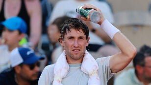 El sufrimiento de Casper Ruud en Roland Garros