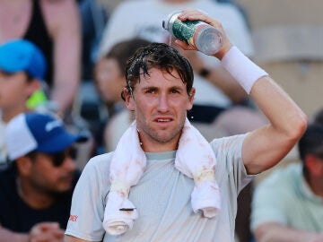 El sufrimiento de Casper Ruud en Roland Garros