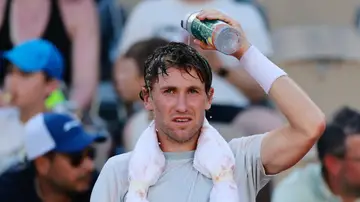 El sufrimiento de Casper Ruud en Roland Garros El sufrimiento de Casper Ruud en Roland Garros