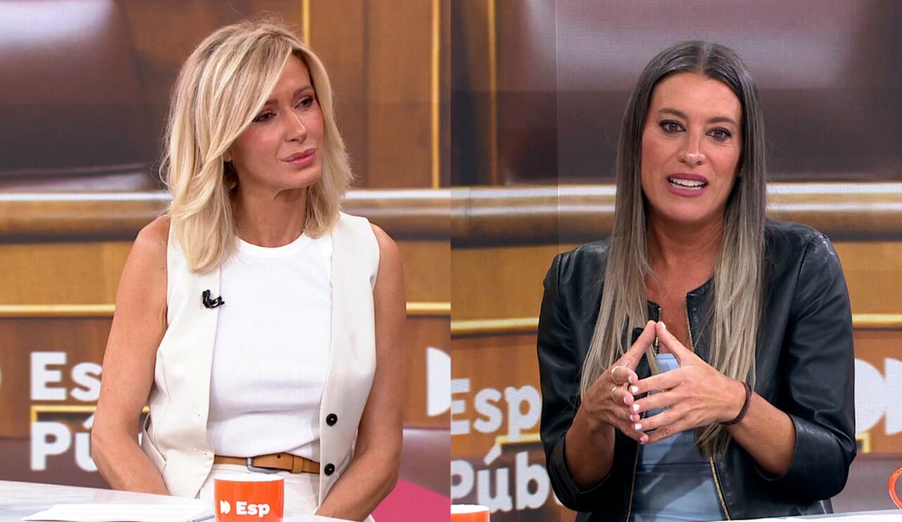 Miriam Nogueras en Espejo P&uacute;blico.