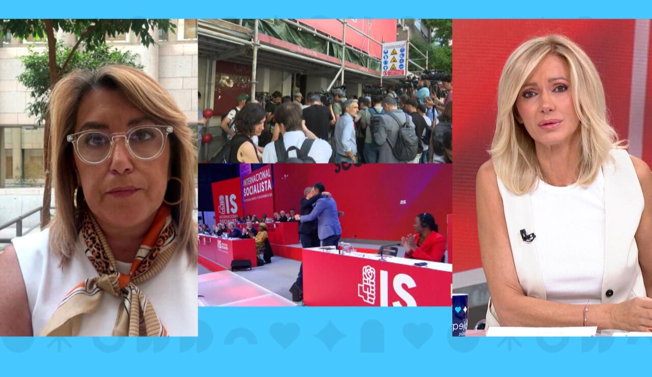 Susana D&iacute;ez en Espejo P&uacute;blico.