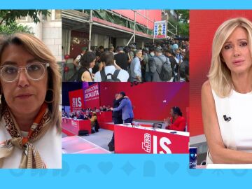 Susana D&iacute;ez en Espejo P&uacute;blico.
