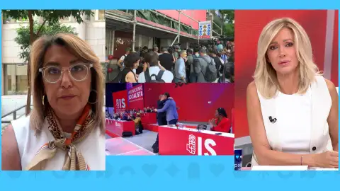 Susana Díez en Espejo Público. Susana Díez en Espejo Público.