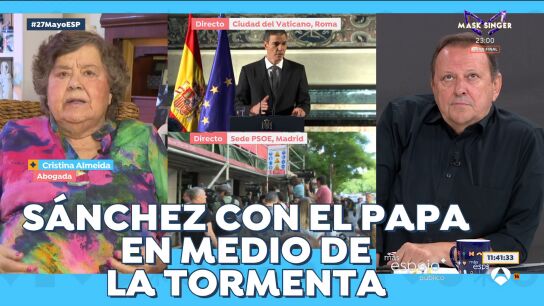 Cristina Almeida muestra una &ldquo;tristeza tremenda&rdquo; por el clima pol&iacute;tico y pide escuchar a Zapatero antes de juzgar