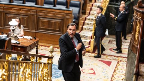 Imagen del ministro de Transportes y Movilidad Sostenible, &Oacute;scar Puente