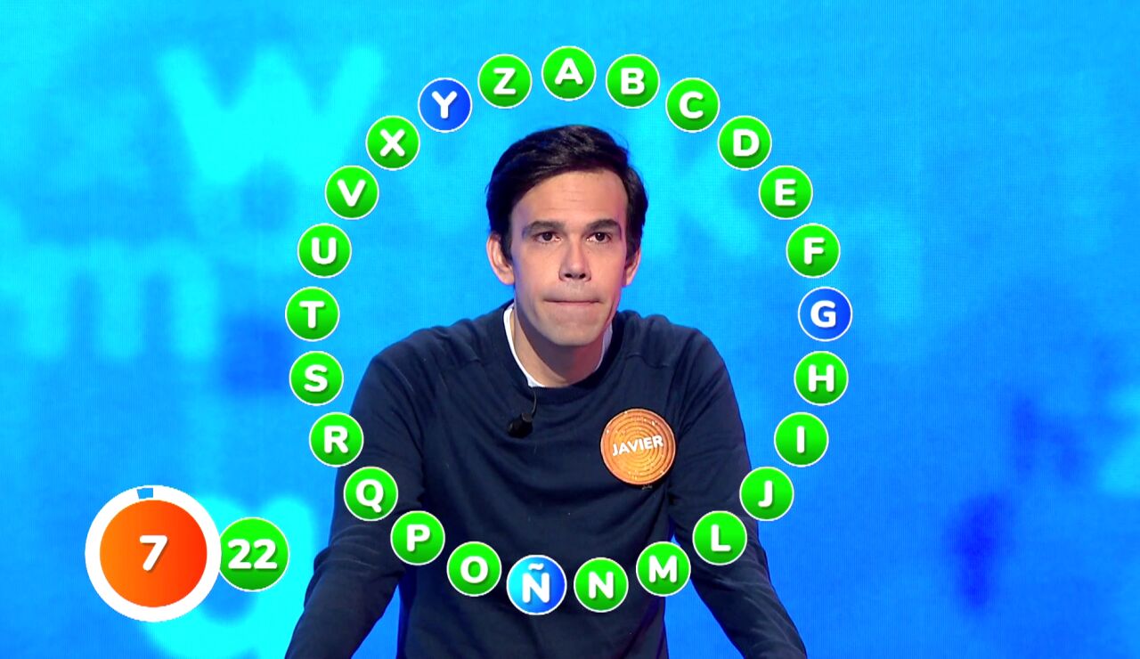 &iquest;Empate a 23 aciertos? Las dudas de Javier con una palabra aparentemente f&aacute;cil en El Rosco