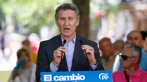 Imagen del l&iacute;der del PP, Alberto N&uacute;&ntilde;ez Feij&oacute;o 