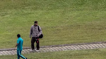 Neymar Jr. a su llegada al centro de entrenamiento en Teresópolis Neymar Jr. a su llegada al centro de entrenamiento en Teresópolis