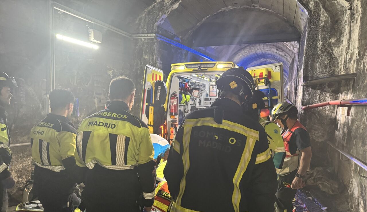 Muere un trabajador en un t&uacute;nel de Cercan&iacute;as de Madrid