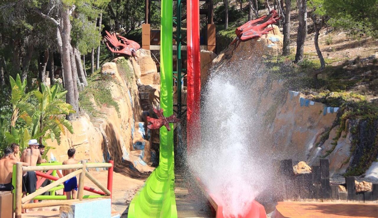 Atracci&oacute;n V&eacute;rtigo de Aqualandia Benidorm
