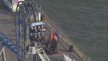 Monta&ntilde;a rusa, Galveston, Texas, EEUU