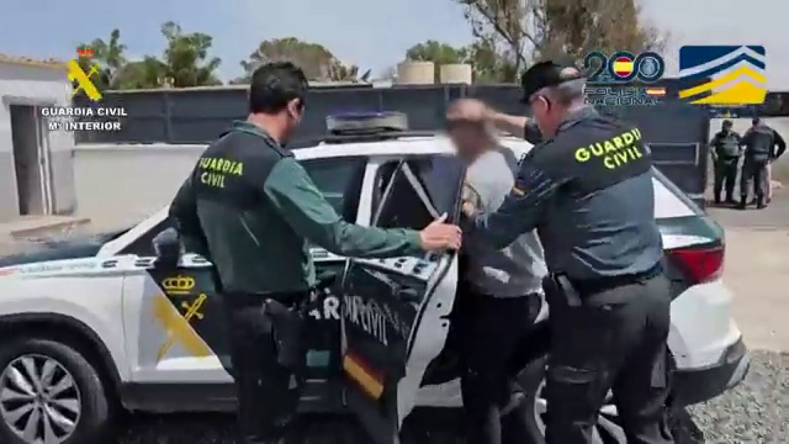 Nueve detenidos por asistir a redes de tráfico de personas en las costas de Almería
