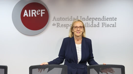 La presidenta de la AIReF, Inés Olondriz, durante la presentación del Informe sobre los presupuestos iniciales de las Administraciones públicas 2026 La presidenta de la AIReF, Inés Olondriz, durante la presentación del Informe sobre los presupuestos iniciales de las Administraciones públicas 2026