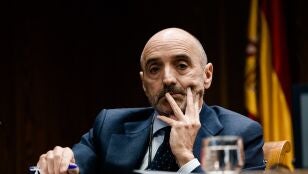 Imagen del empresario Julio Mart&iacute;nez Mart&iacute;nez en la comparecencia ante la Comisi&oacute;n de Investigaci&oacute;n del 'caso Koldo'