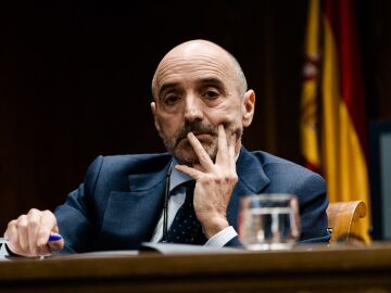 Imagen del empresario Julio Mart&iacute;nez Mart&iacute;nez en la comparecencia ante la Comisi&oacute;n de Investigaci&oacute;n del 'caso Koldo'