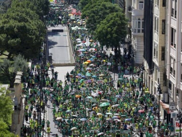 Manifestaci&oacute;n en Valencia