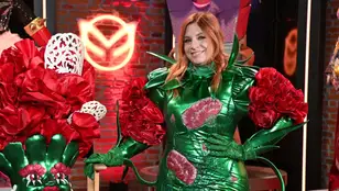 Leire Martínez como Clavel en Mask Singer