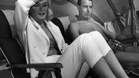 Marilyn Monroe con pantalones capri