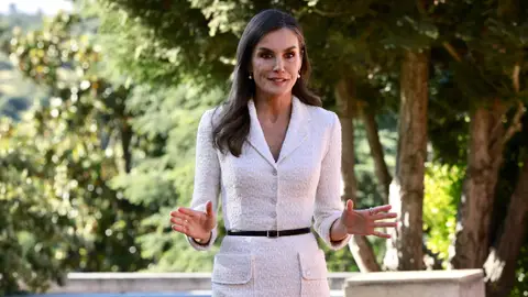 La reina Letizia alerta contra el consumo de tabaco y los vapeadores La reina Letizia alerta contra el consumo de tabaco y los vapeadores