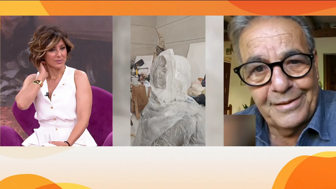 El hijo de Paco Rabal se pronuncia tras estrellarse el furgón con la estatua homenaje a su padre: «La estatua está bien»