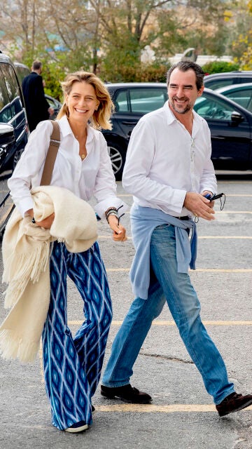 Tatiana Blatnik y Nicolás de Grecia