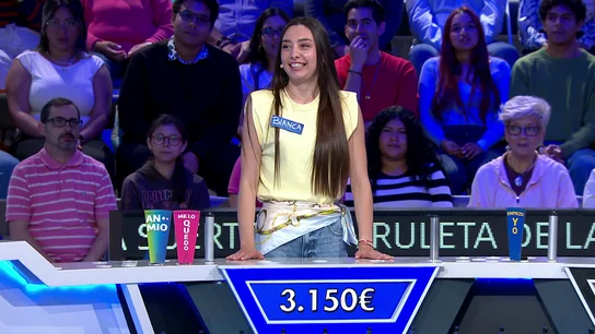 La fortuna de Bianca: la concursante se corona con más de 3.000 euros en un solo panel La fortuna de Bianca: la concursante se corona con más de 3.000 euros en un solo panel