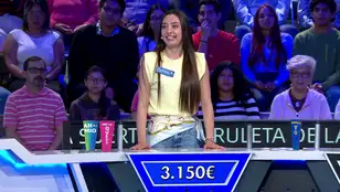 La fortuna de Bianca: la concursante se corona con más de 3.000 euros en un solo panel