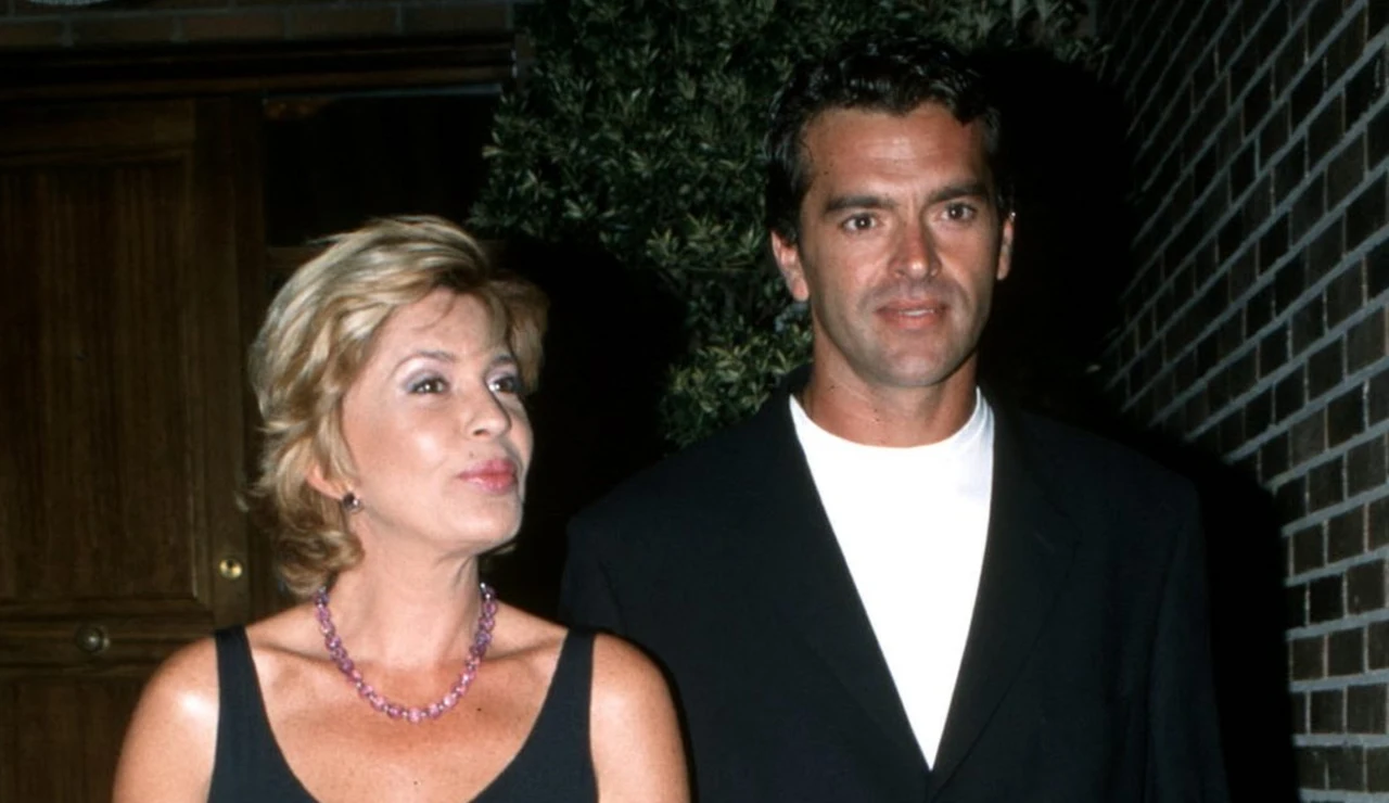 Bárbara Rey y Frank Francés durante su relación