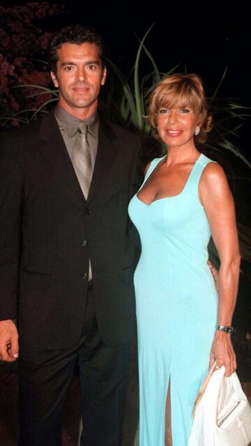 Frank Francés y Bárbara Rey durante su relación