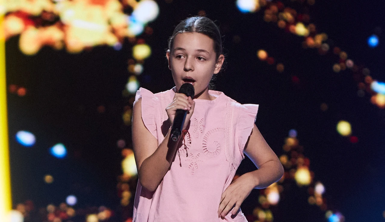 Aitana de La Voz Kids