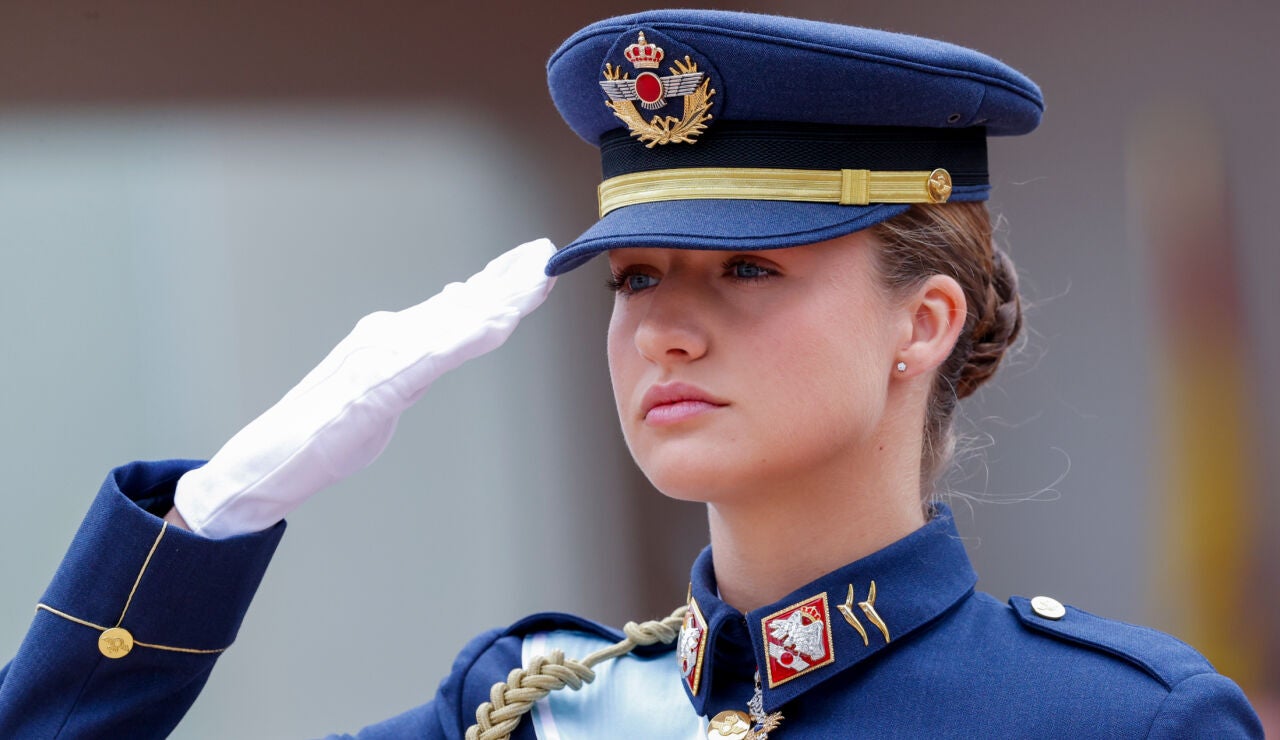 La princesa Leonor en el D&iacute;a de las Fuerzas Armadas en Vigo