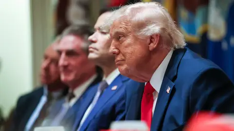 El presidente Donlad Trump El presidente Donlad Trump