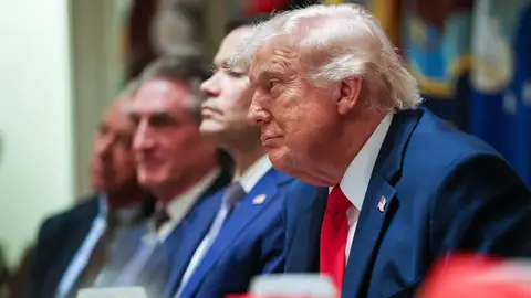 El presidente Donlad Trump El presidente Donlad Trump
