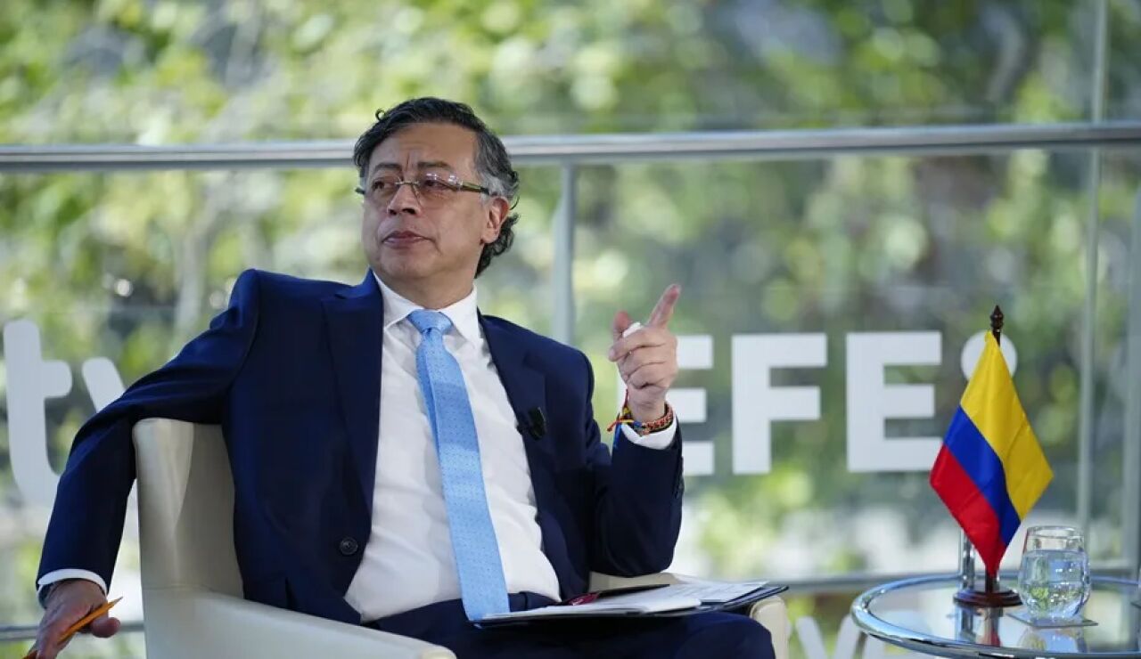 Imagen de archivo del presidente de Colombia, Gustavo Petro
