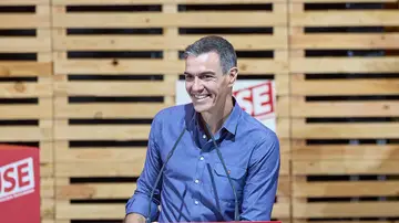 El secretario general del PSOE y presidente del Gobierno, Pedro Sánchez, durante la clausura del 27º Congreso de JSE El secretario general del PSOE y presidente del Gobierno, Pedro Sánchez, durante la clausura del 27º Congreso de JSE