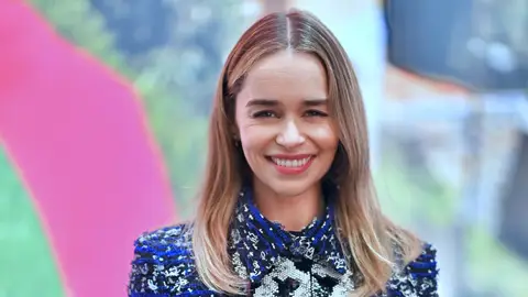 La actriz Emilia Clarke La actriz Emilia Clarke