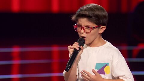 Hugo en La Voz Kids