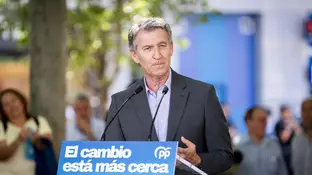 Alberto Núñez Feijóo: "No pretendo remover conciencias ni buscar atajos" para llegar a la Moncloa Alberto Núñez Feijóo: "No pretendo remover conciencias ni buscar atajos" para llegar a la Moncloa