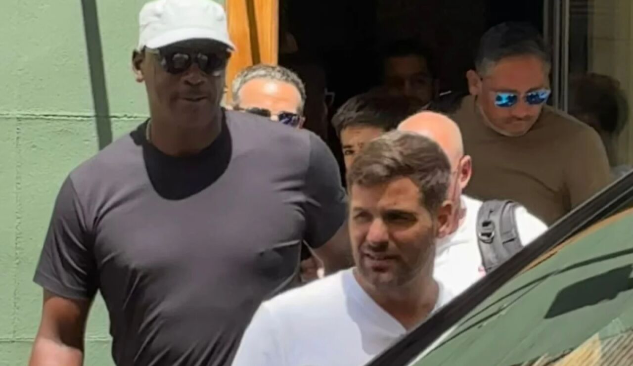 Michael Jordan en Madrid